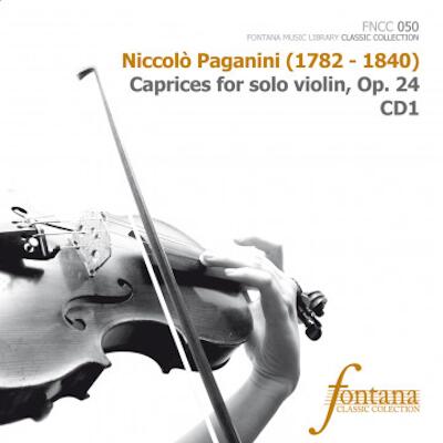 Caprices for solo violin, Op. 24 CD1